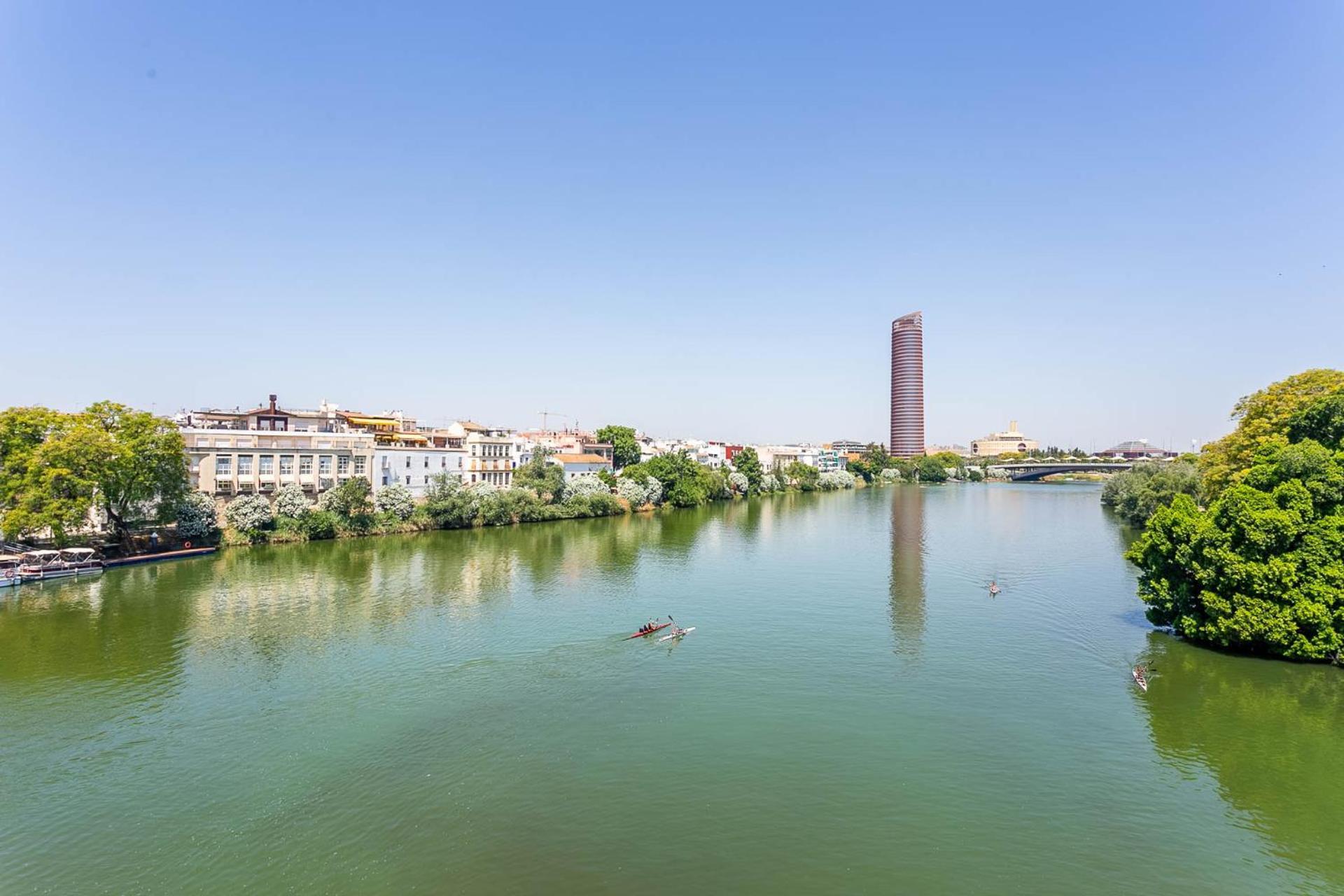 Sunterrace Loft-Triana'S Star, 10' From City Center! เซบีญา ภายนอก รูปภาพ